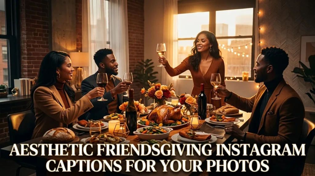 Aesthetic Friendsgiving Instagram Captions for Your Photos