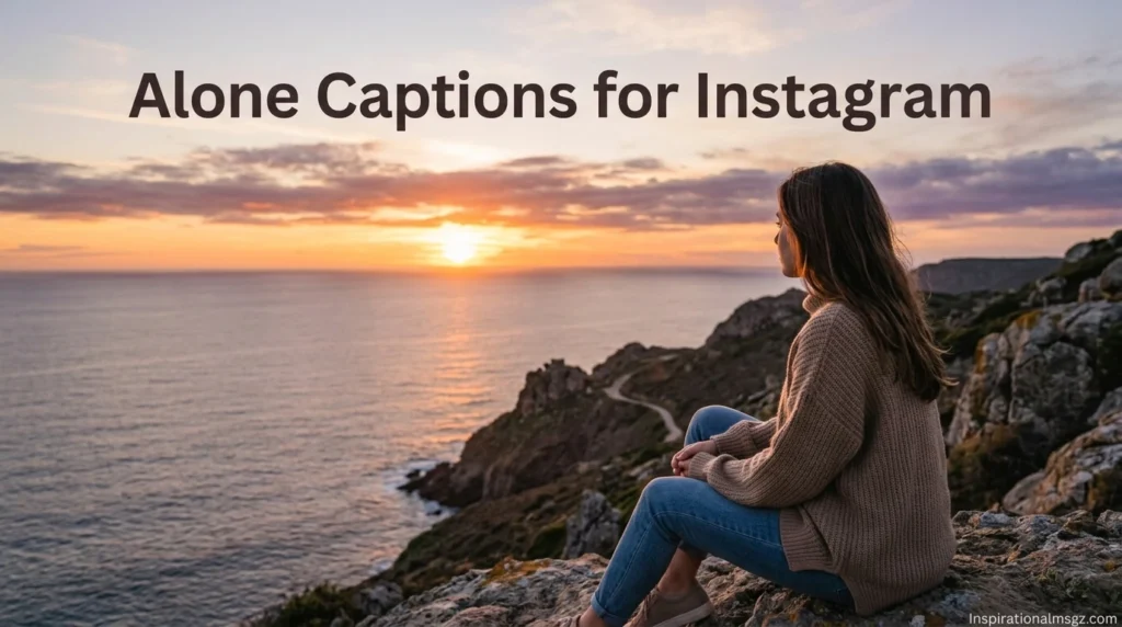 Alone Captions for Instagram