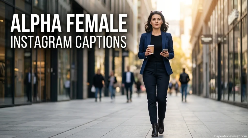 Alpha Female Instagram Captions