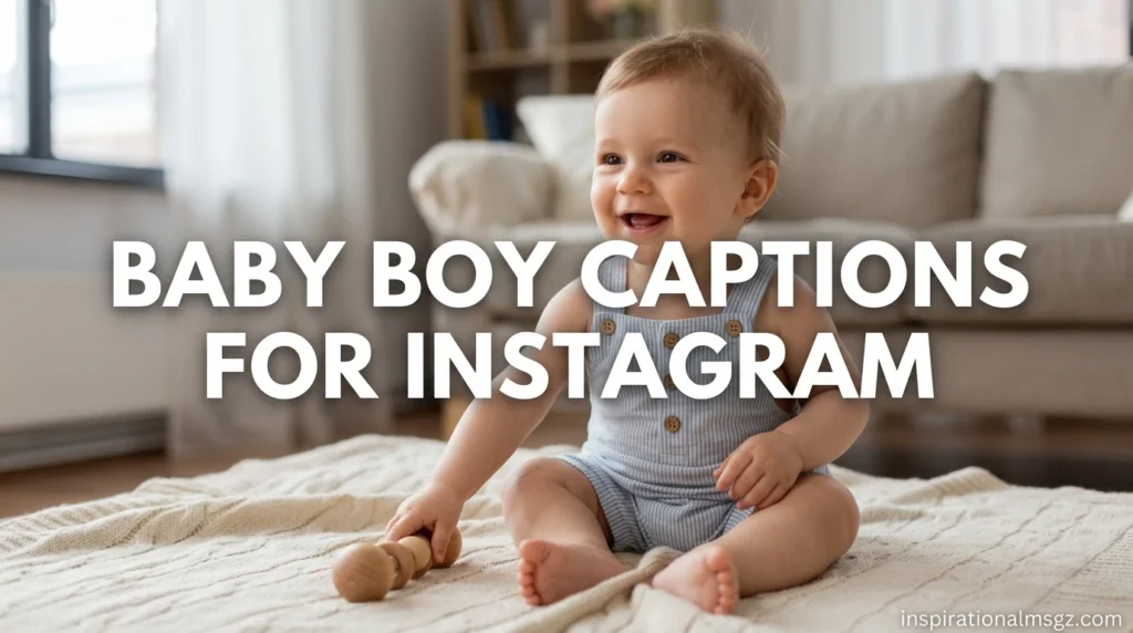 Baby Boy Captions for Instagram