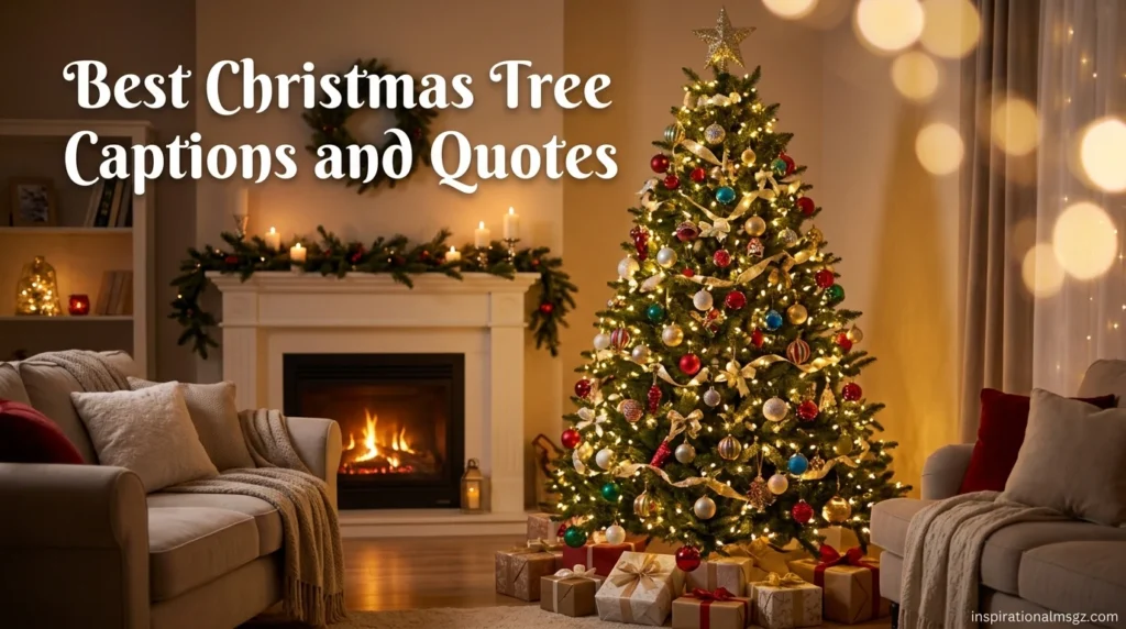 Best Christmas Tree Captions and Quotes