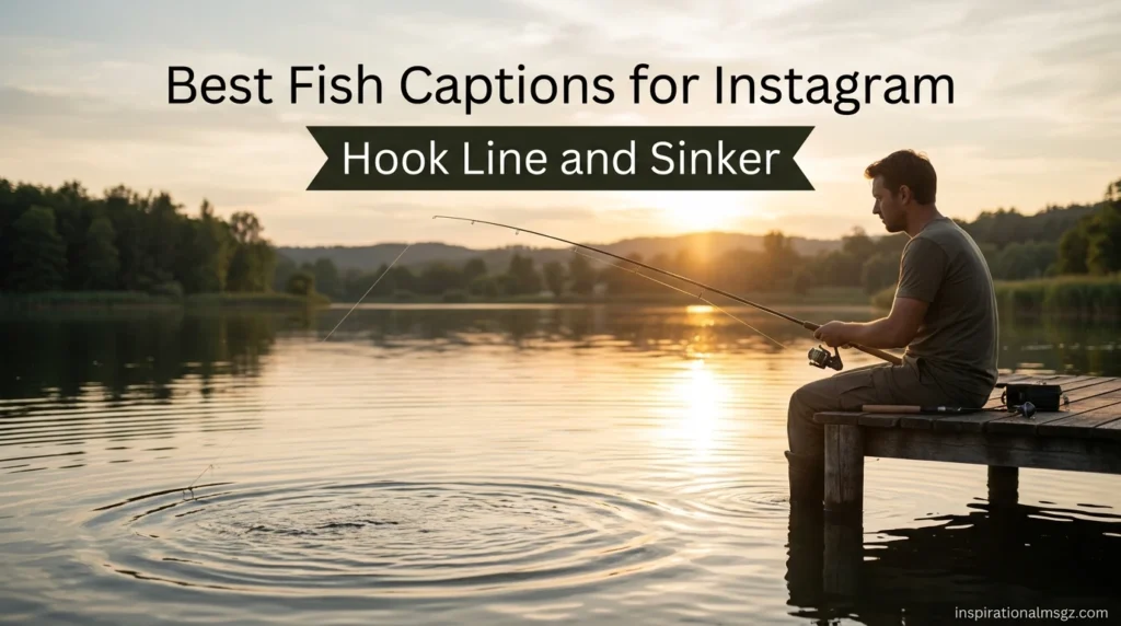 Best Fish Captions for Instagram Hook Line and Sinker