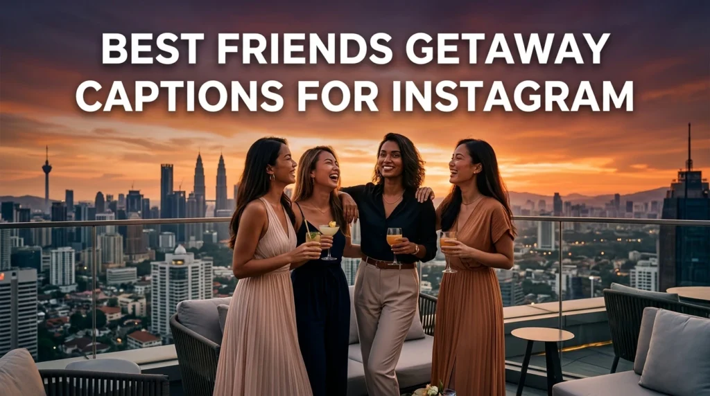 Best Friends Getaway Captions for Instagram
