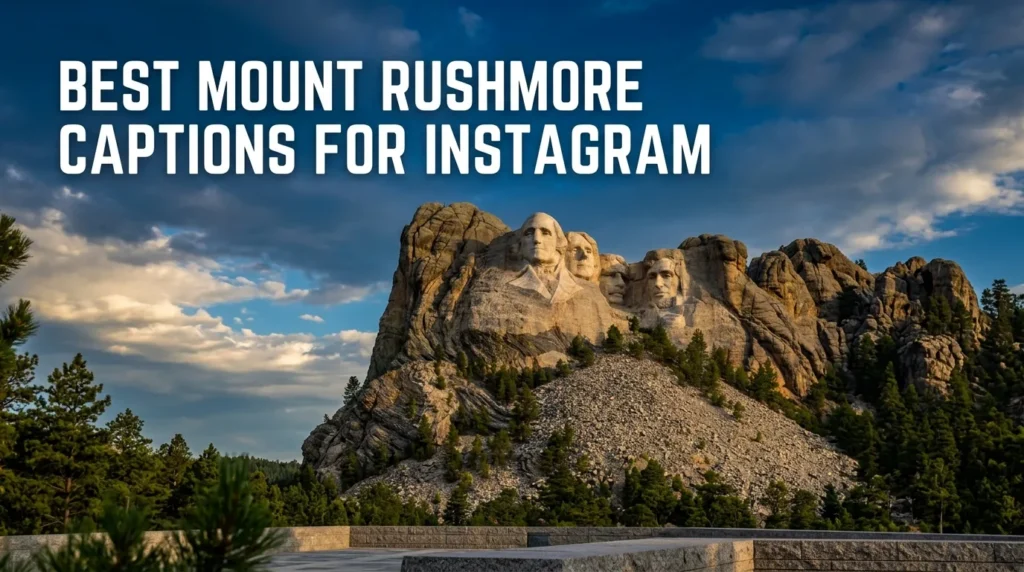 Best Mount Rushmore Captions for Instagram