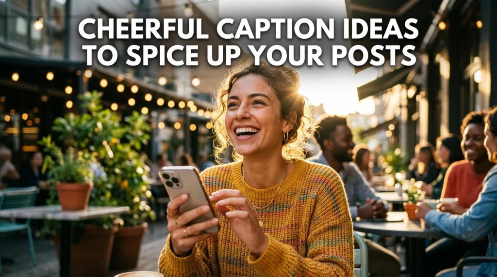 Cheerful Caption Ideas to Spice Up Your Posts