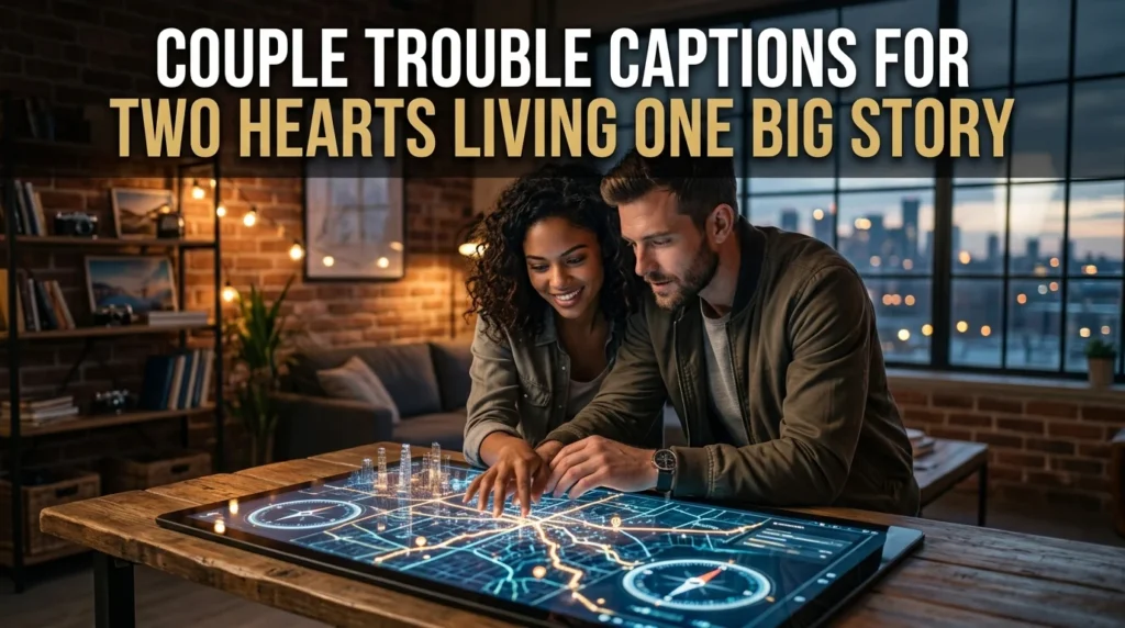 Couple Trouble Captions for Two Hearts Living One Big Story