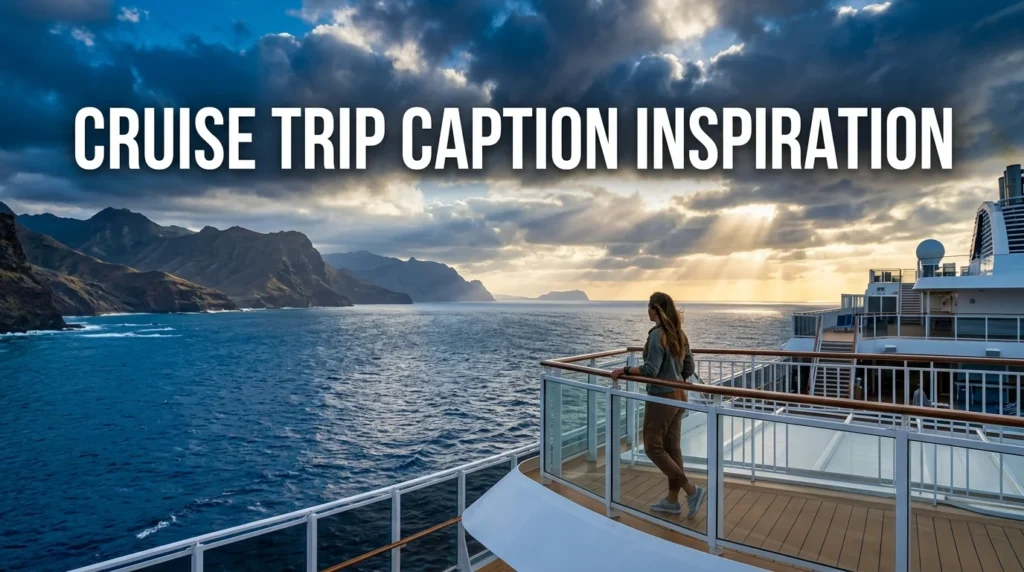 Cruise Trip Caption Inspiration