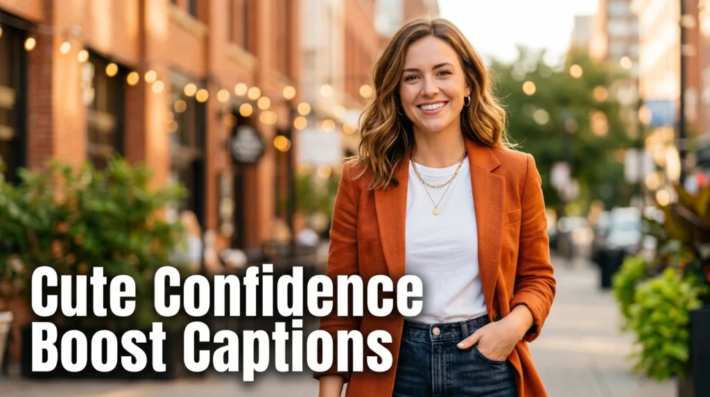 Cute Confidence Boost Captions