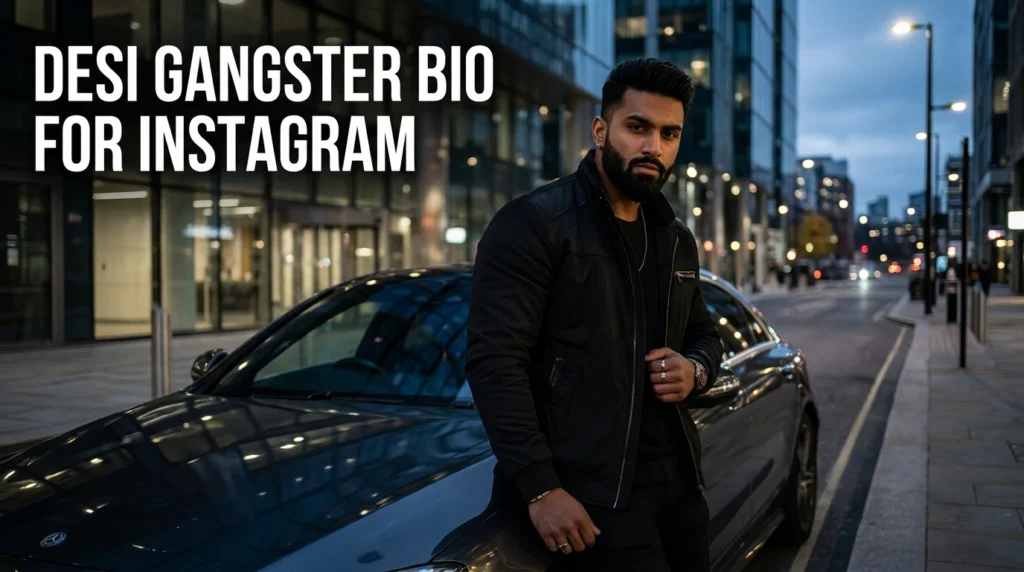 Desi Gangster Bio for Instagram
