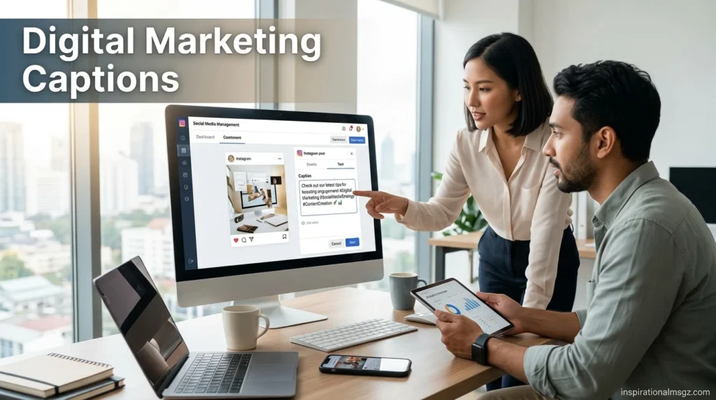Digital Marketing Captions