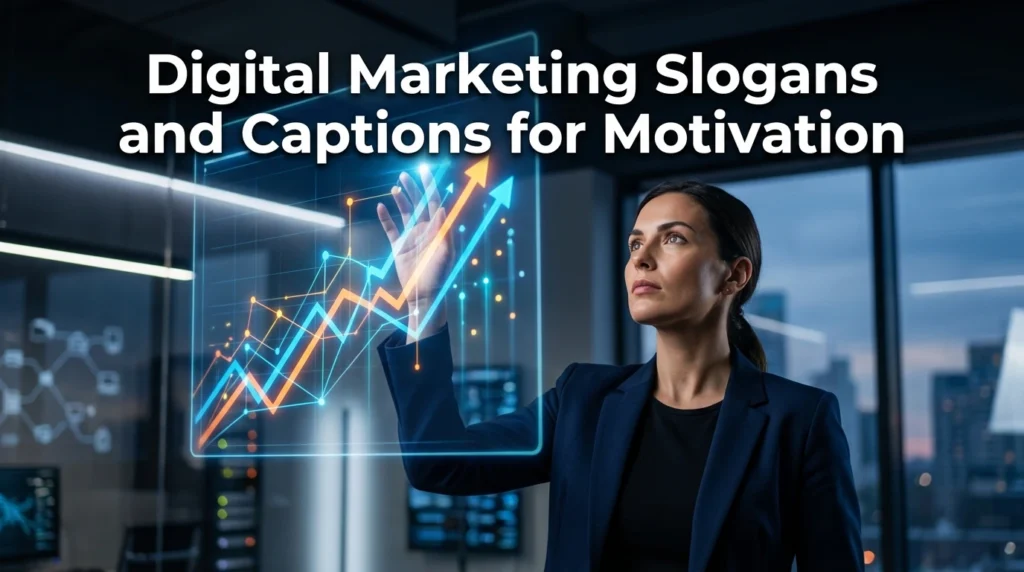 Digital Marketing Slogans and Captions for Motivation