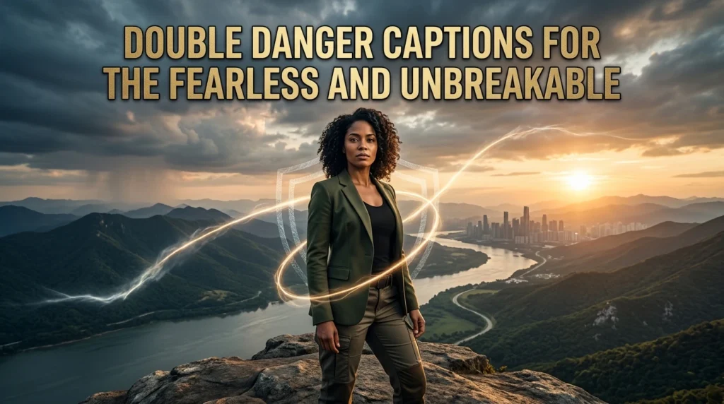 Double Danger Captions for the Fearless and Unbreakable