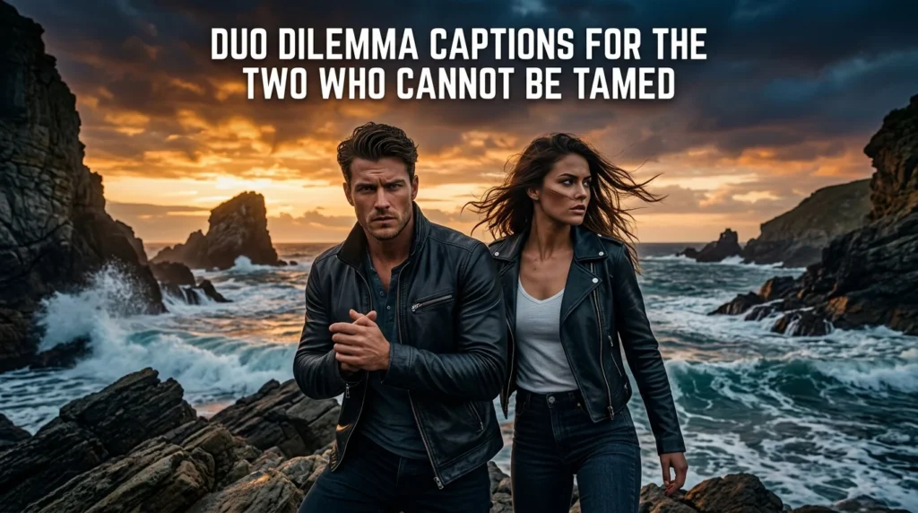 Duo Dilemma Captions for the Two Who Cannot Be Tamed