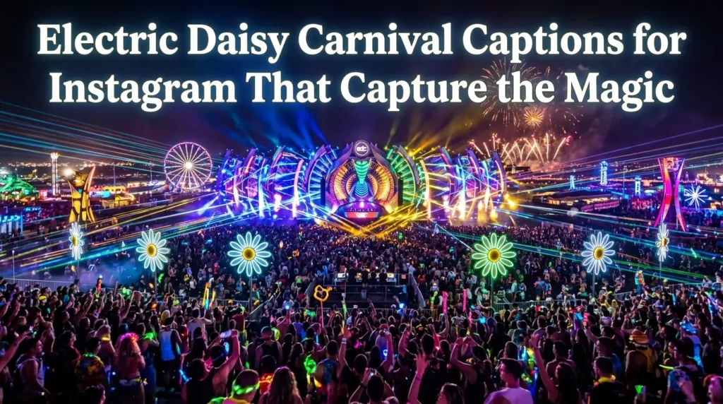 Electric Daisy Carnival Captions for Instagram That Capture the Magic