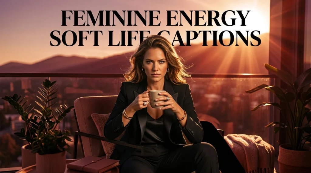 Feminine Energy Soft Life Captions