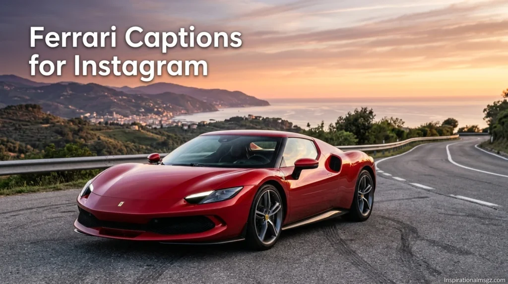Ferrari Captions for Instagram