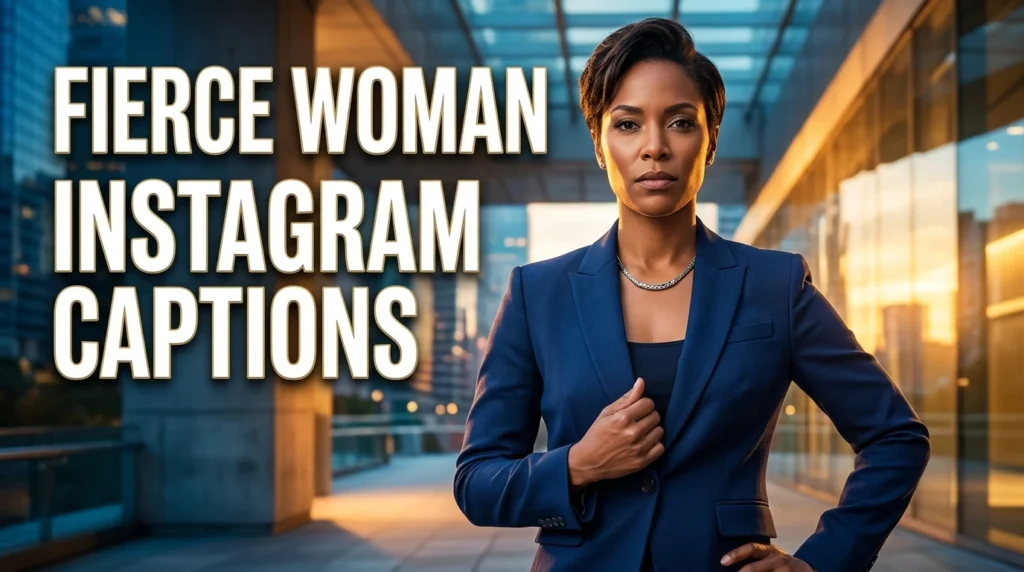 Fierce Woman Instagram Captions