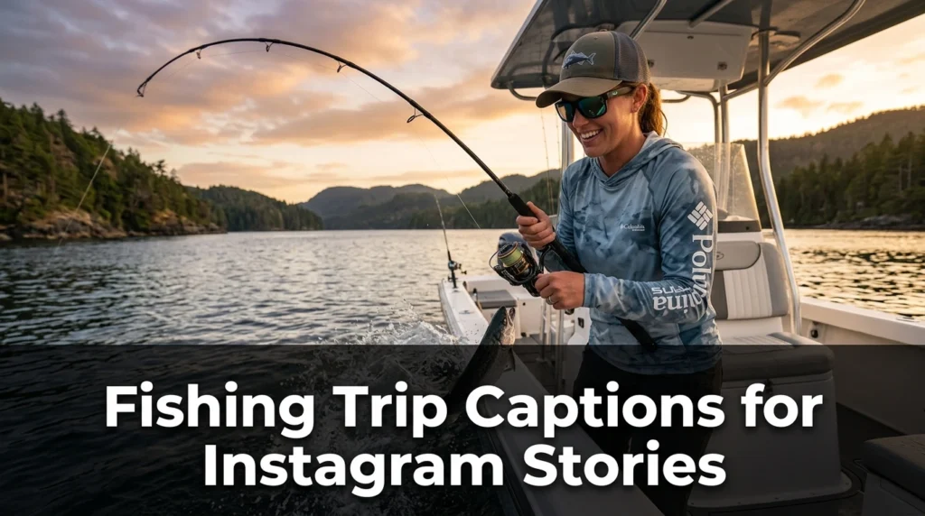 Fishing Trip Captions for Instagram Stories