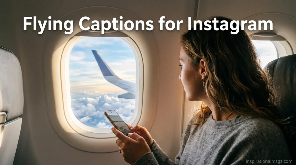 Flying Captions for Instagram