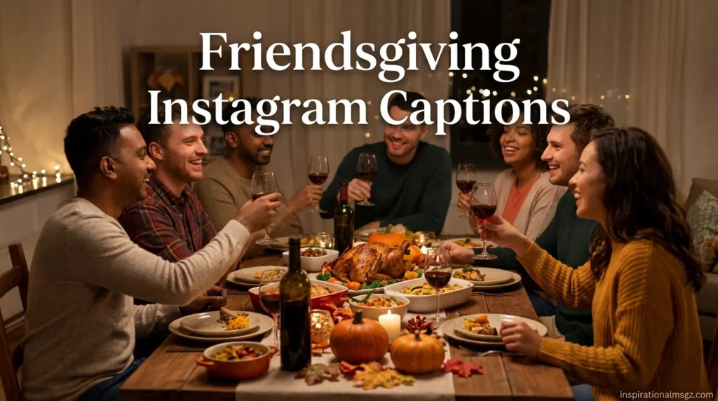 Friendsgiving Instagram Captions