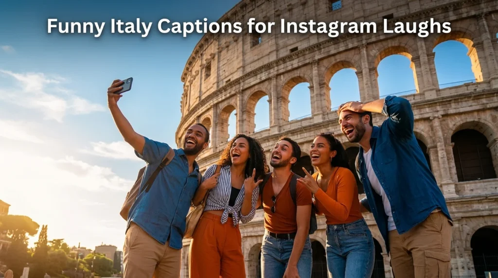 Funny Italy Captions for Instagram Laughs