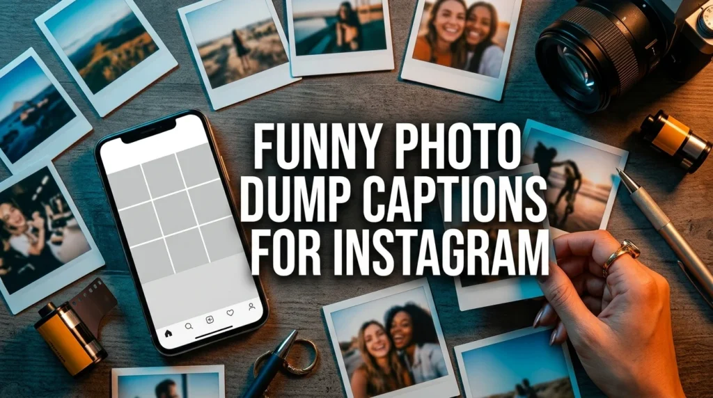 Funny Photo Dump Captions for Instagram