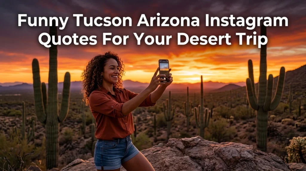 Funny Tucson Arizona Instagram Quotes For Your Desert Trip