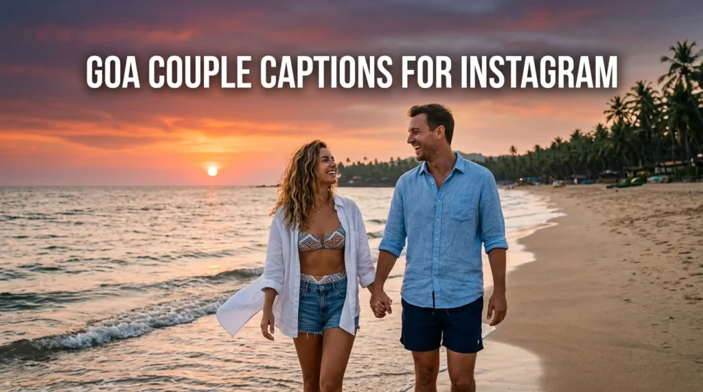 Goa Couple Captions for Instagram