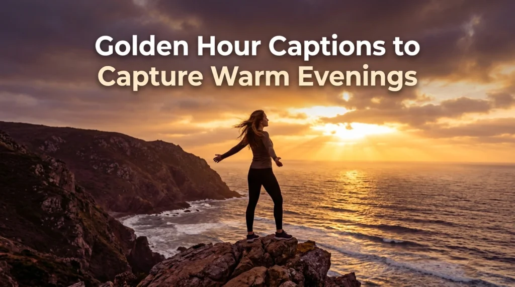 Golden Hour Captions to Capture Warm Evenings
