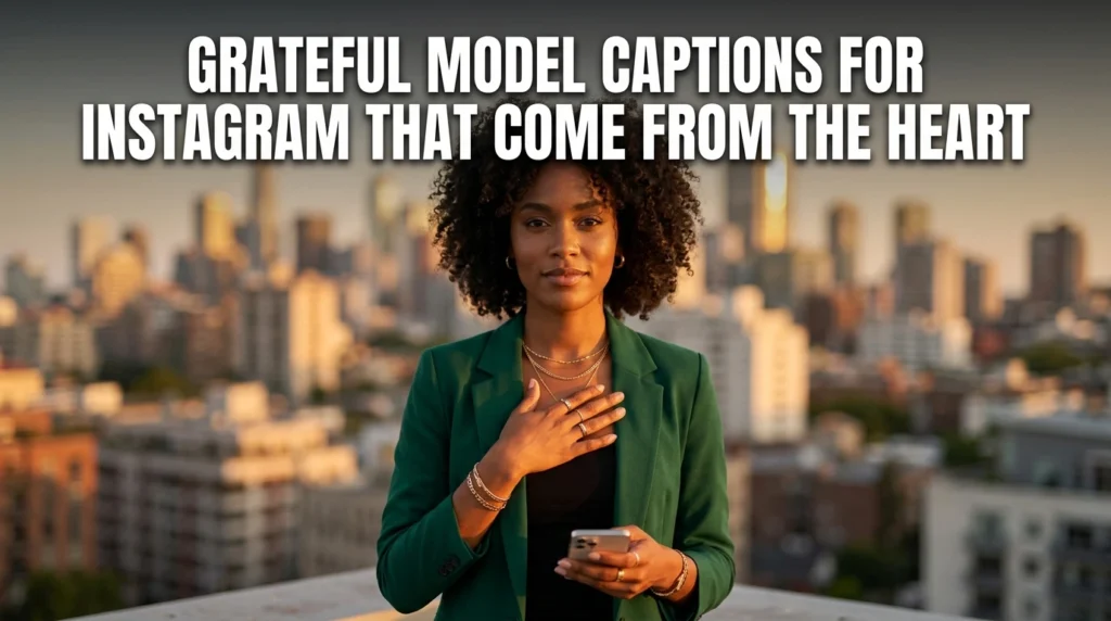 Grateful Model Captions for Instagram That Come from the Heart