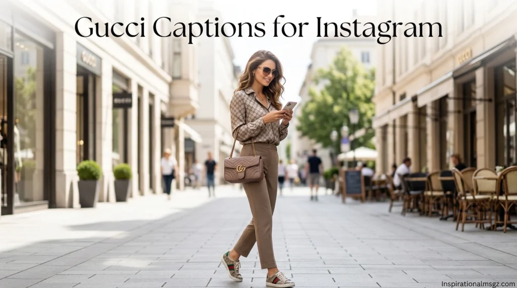 Gucci Captions for Instagram