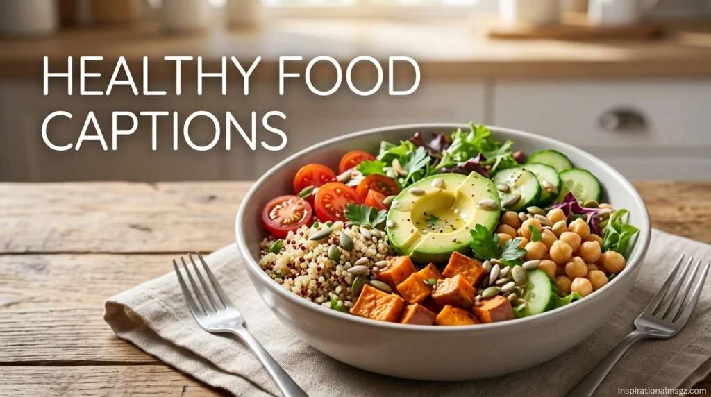 Healthy Food Captions