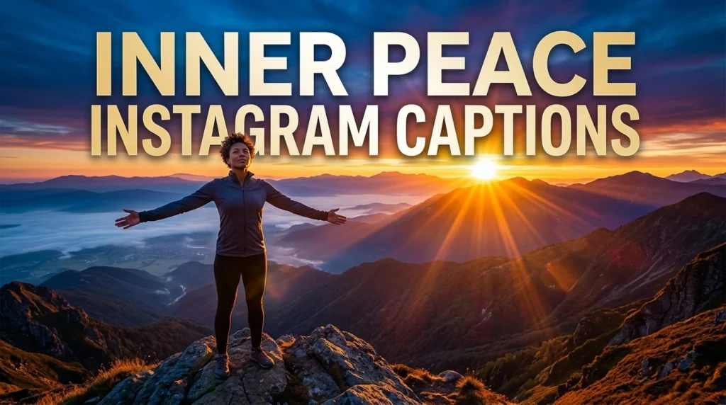 Inner Peace Instagram Captions
