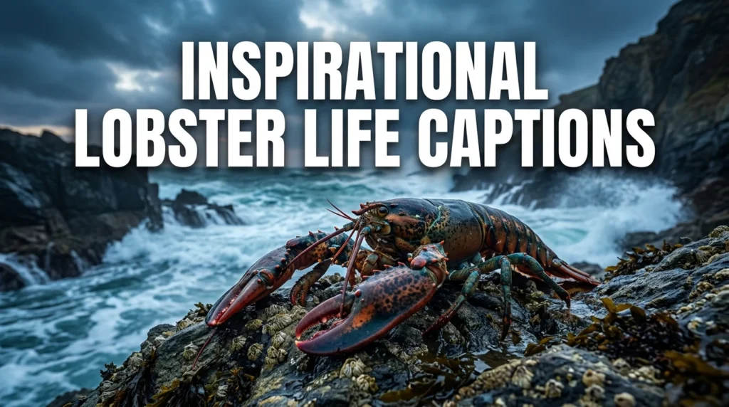 Inspirational Lobster Life Captions