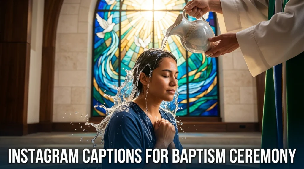 Instagram Captions for Baptism Ceremony