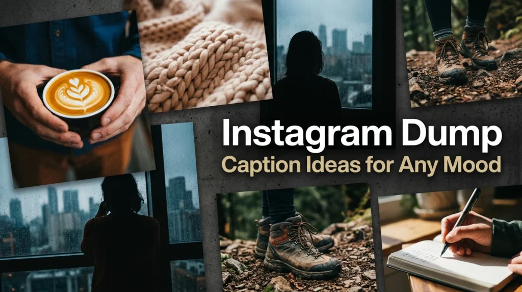 Instagram Dump Caption Ideas for Any Mood