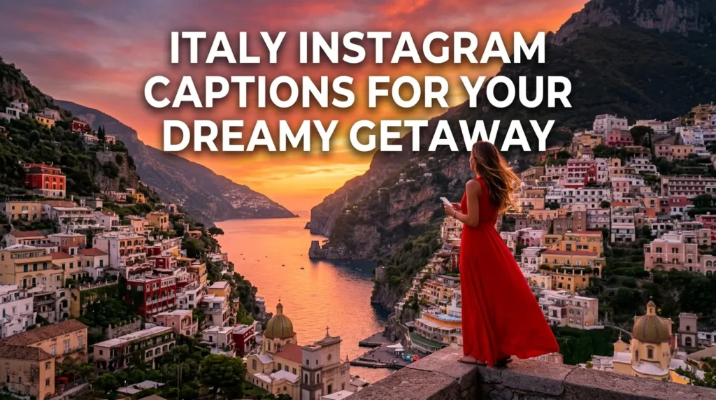 Italy Instagram Captions for Your Dreamy Getaway