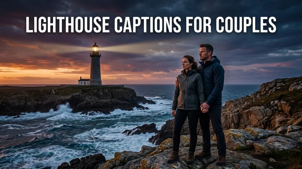 Lighthouse Captions for Couples