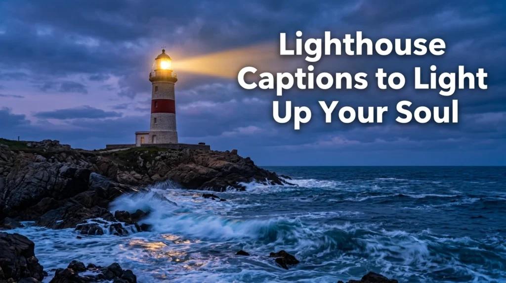Lighthouse Captions to Light Up Your Soul