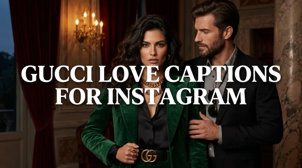 Gucci Love Captions for Instagram