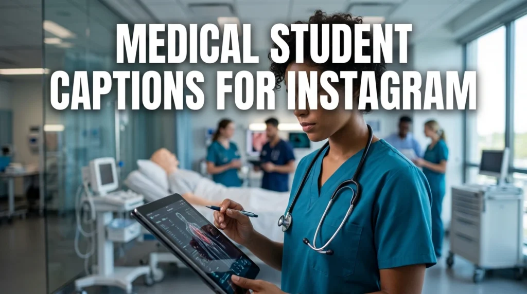 Medical Student Captions for Instagram