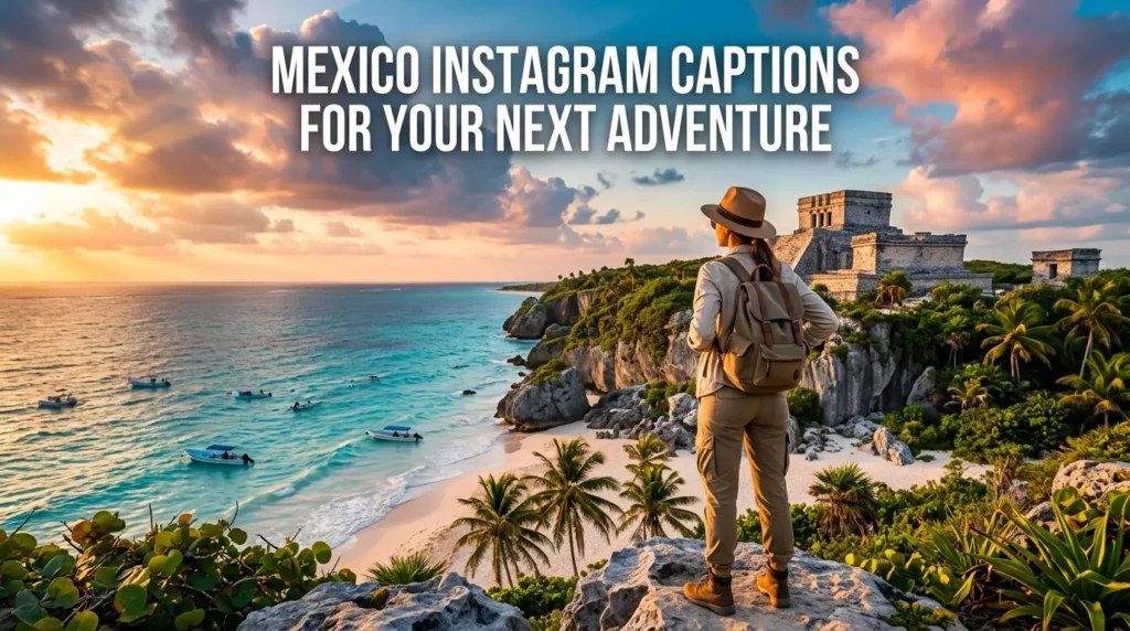 Mexico Instagram Captions for Your Next Adventure