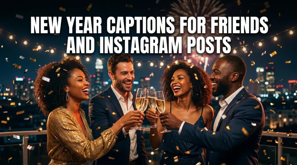 New Year Captions for Friends and Instagram Posts