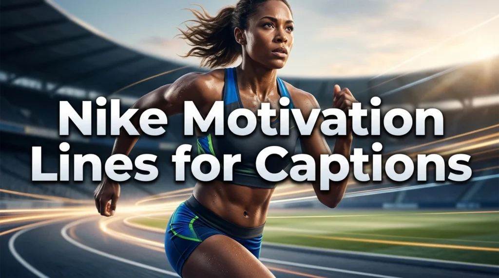 Nike Motivation Lines for Captions