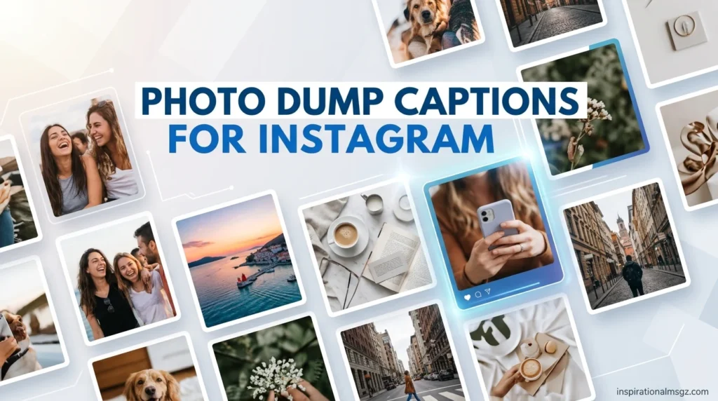 Photo Dump Captions for Instagram
