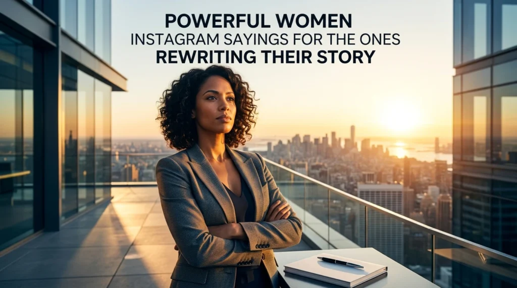 Powerful Women Instagram Sayings for the Ones Rewriting Their Story
