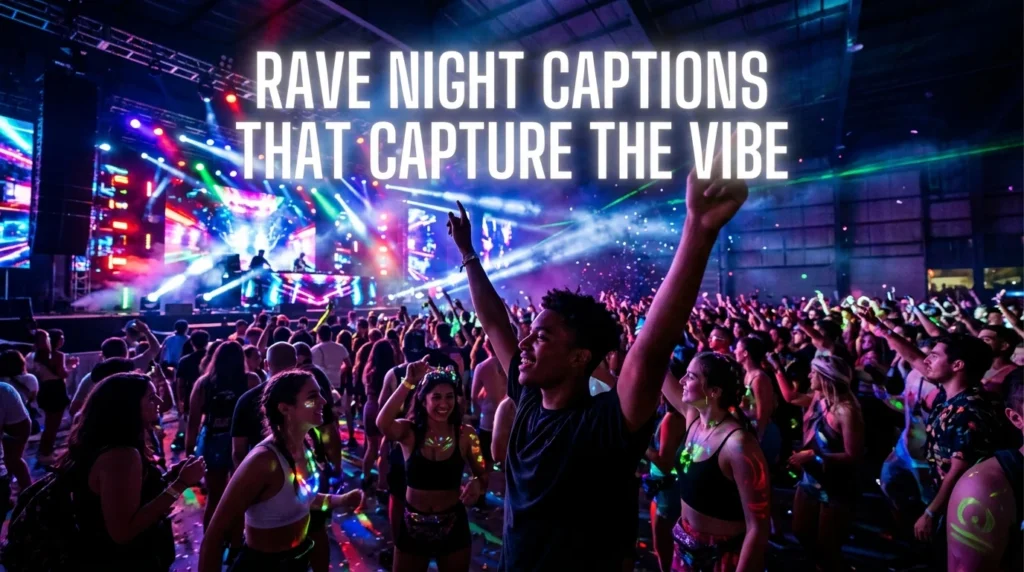 Rave Night Captions That Capture the Vibe