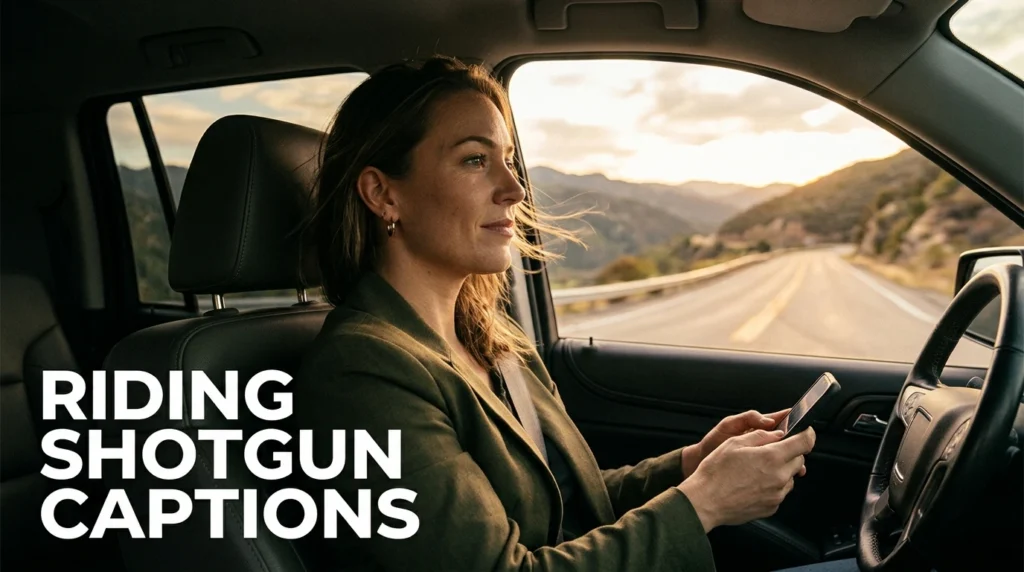 Riding Shotgun Captions