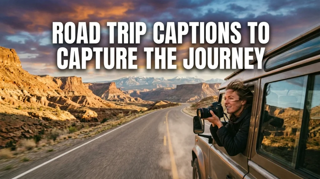 Road Trip Captions to Capture the Journey