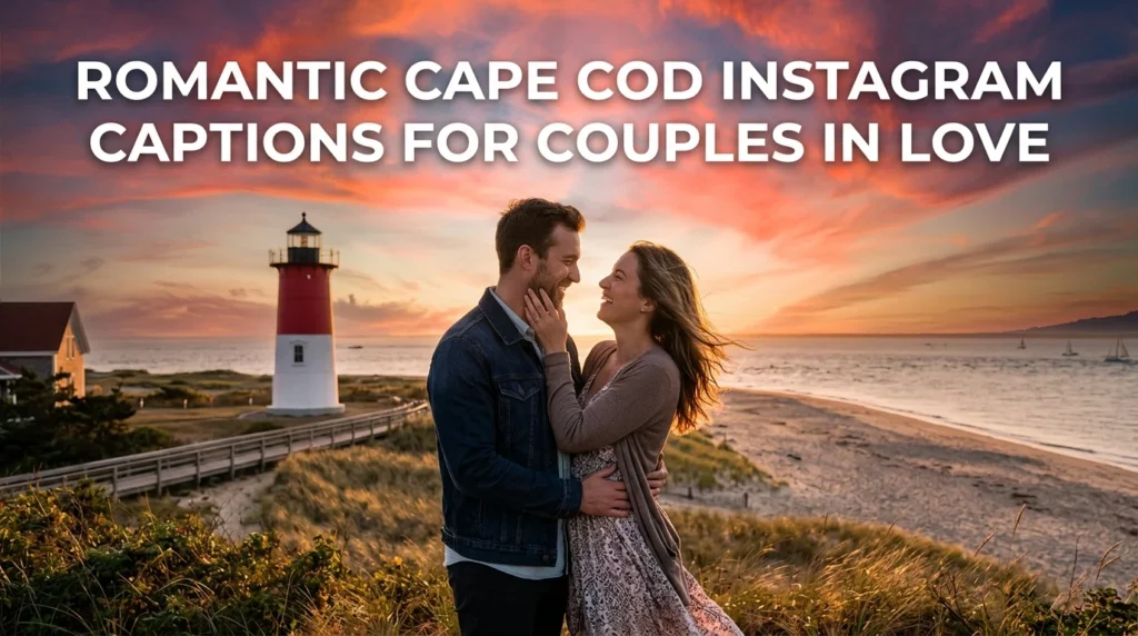Romantic Cape Cod Instagram Captions for Couples in Love